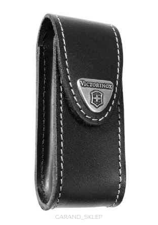 Etui skórzane na pasek Victorinox - Czarne