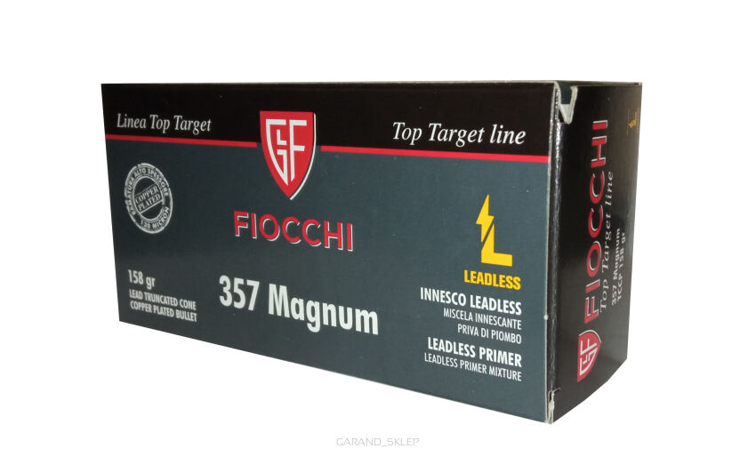 Amunicja Fiocchi 357 Magnum 158gr Leadless TCCP