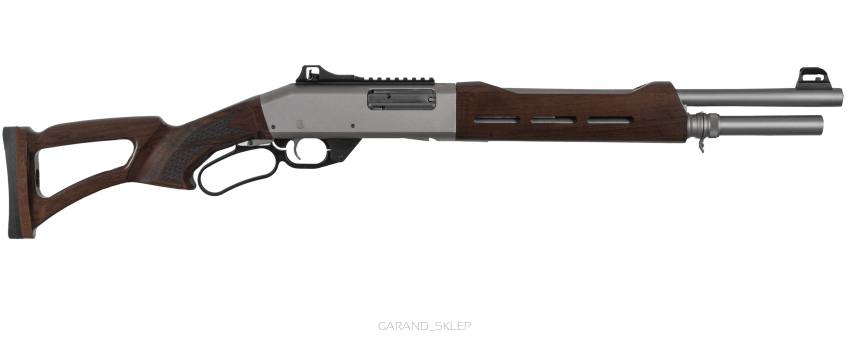 Strzelba Hunt Group Lever Action L12 - NICKEL+WOOD