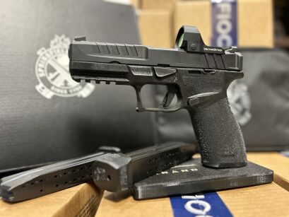 Pistolet HS Echelon 4,5"  3-DOT TRYT VIS, kal. 9x19 - używany