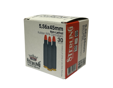 Amunicja gumowa Sterling 5.56x45mm Rubber Non-lethal