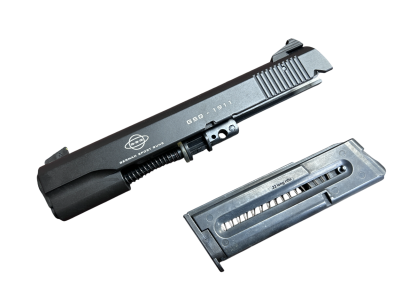Adapter(zamek+lufa z komorą nabojową) GSG Colt 1911A1+magazynek 10nb, kal. 22LR