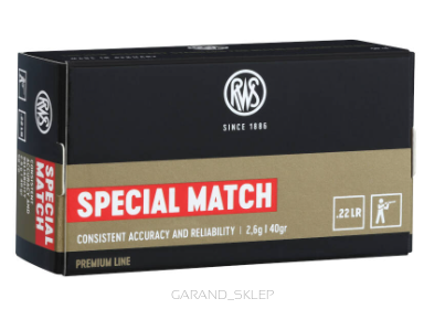 Amunicja sportowa RWS .22 LFB SPEC MATCH