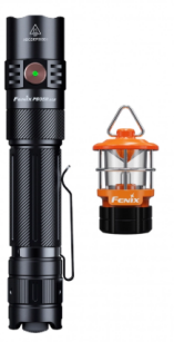 Latarka LED Fenix PD35R ACE + minilampka CL01 Czerwona