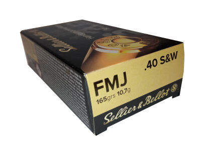 Amunicja Sellier & Bellot 40S&W FMJ 165grs/10,7g