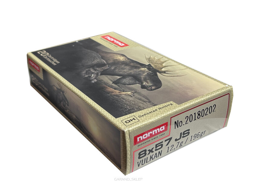 Amunicja Norma VULCAN kal. 8x57 JS 12,7g / 196gr