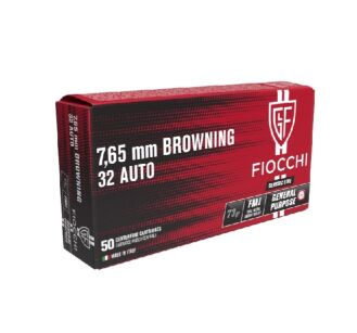 Amunicja Fiocchi 7,65 Browning / .32Auto FMJ 73gr