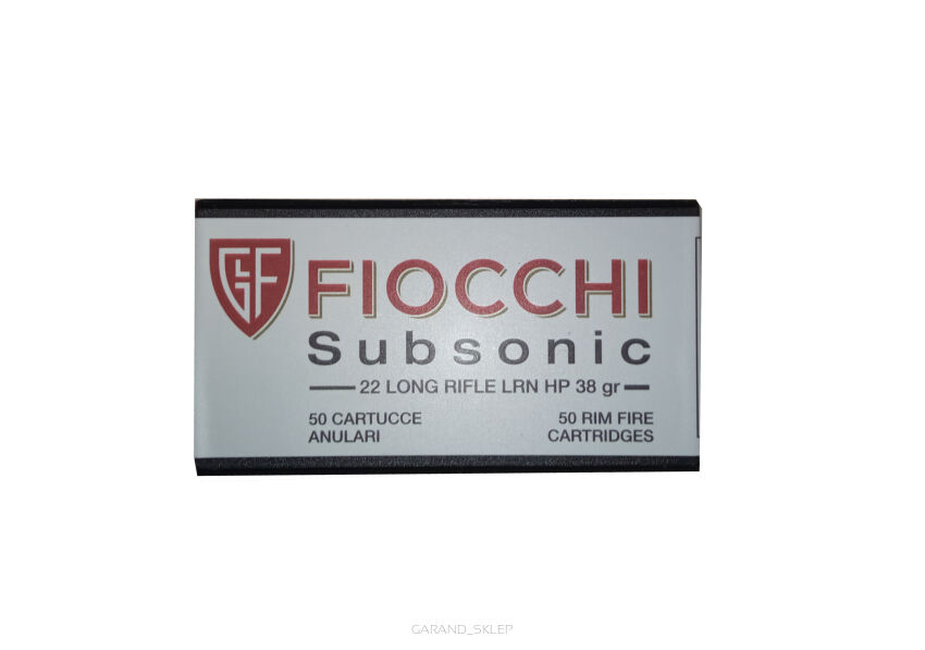 Amunicja Fiocchi Subsonic 22lr 38gr LRN HP