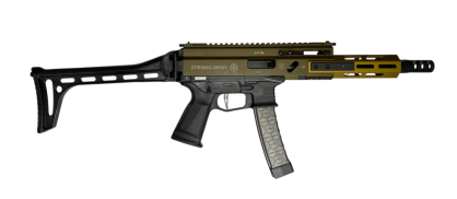 Pistolet samopowtarzalny Grand Power STRIBOG SR9A3 Gen 2 ODG - lufa 10", łoże typu oktagon, zamek dwumasowy, obustronne manipulatory, składane przyrządy, 2 magazynki, kal. 9x19 (50050020 ODG)