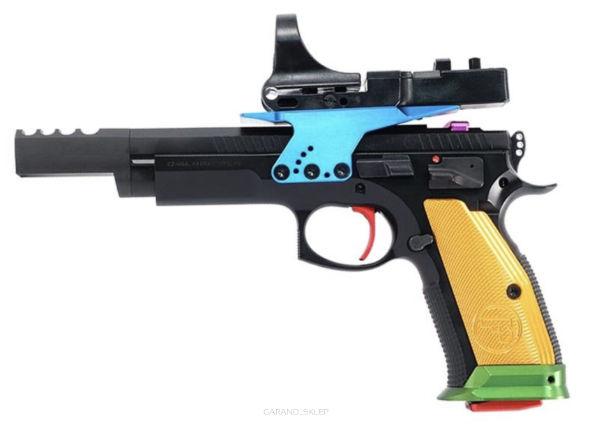 Pistolet CZ 75 TS Czechmate Parrot