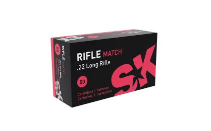 Amunicja Lapua SK Rifle Match 40gr, kal. 22LR