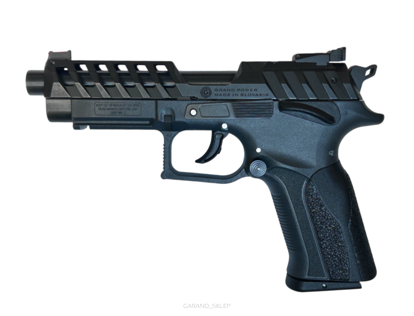 Pistolet Grand Power GP K22 X-TRIM MK23 Wolf Gray, kal. 22LR Regulowane przyrządy celownicze ze światłowodem, SA/DA