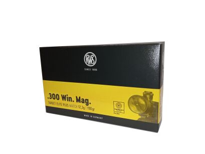 Amunicja RWS .300 Win. Mag. TARGET ELITE PLUS MATCH 12,3g/190gr