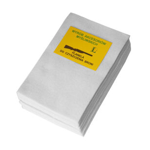 Flanela do czyszczenia broni 10x15cm - Łuszczek - 50szt.