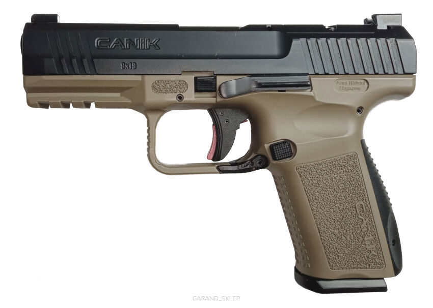 Pistolet CANIK TP9 SF METE-S Black / FDE