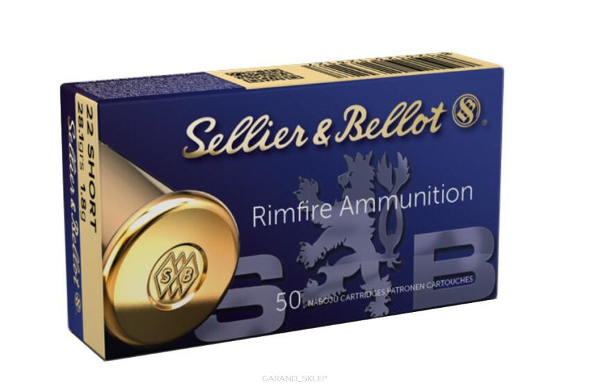 Amunicja Sellier&Bellot .22 SHORT - 28,1gr/1,8g