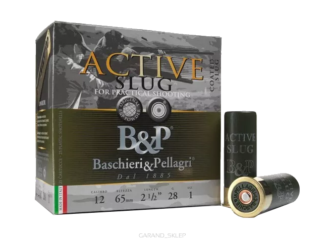 Amunicja Breneka - B&P 12/65 28g Active Slug Practical Shooting