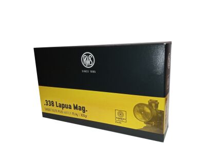 Amunicja RWS .338 Lapua Mag. TARGET ELITE PLUS MATCH 12,3g/190gr