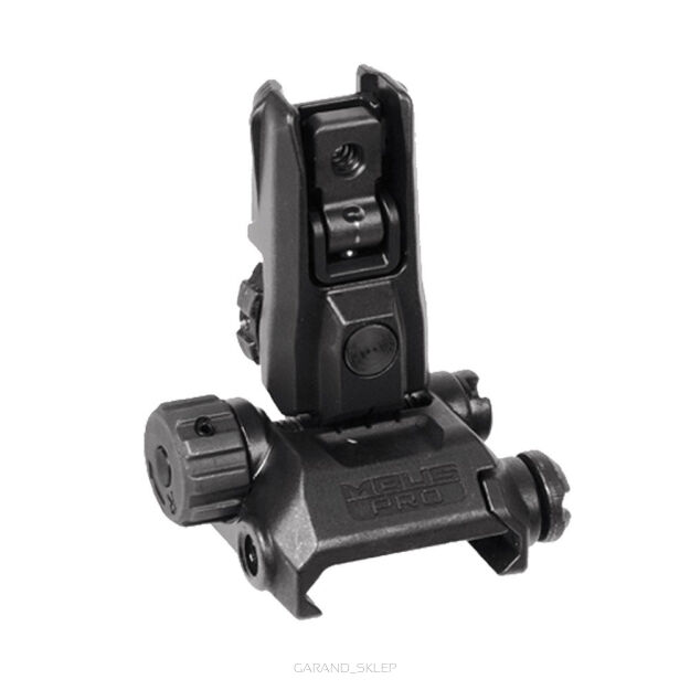Magpul - Celownik przeziernikowy składany MBUS® Pro LR - Czarny - MAG527