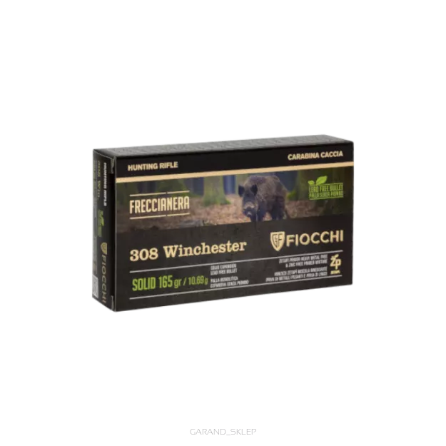 Amunicja kulowa Fiocchi Freccia Nera 165gr, kal. 308Win 1.4S UN0012
