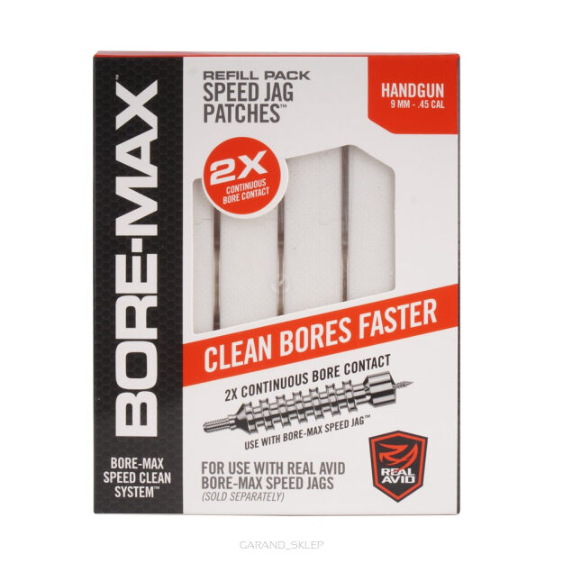 Zestaw przecieraków do broni Real Avid Bore-Max Speed Jag Patches - 4