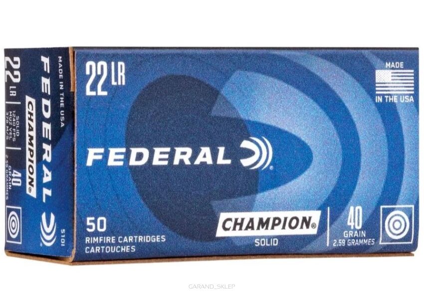 Amunicja Federal Champion - 22lr - 40gr