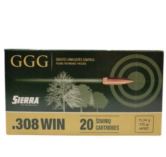 Amunicja GGG .308Win 11,34g/175gr