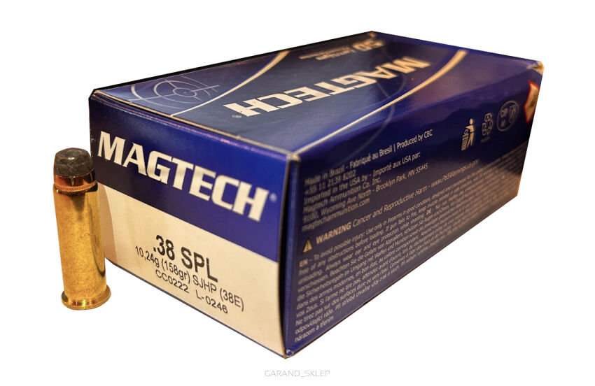 Amunicja Magtech SJHP 158G, kal. .38Spec