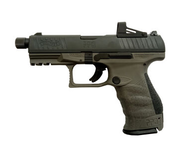 Pistolet Walther PPQ + kolimator GREY 9x19mm (gwint)