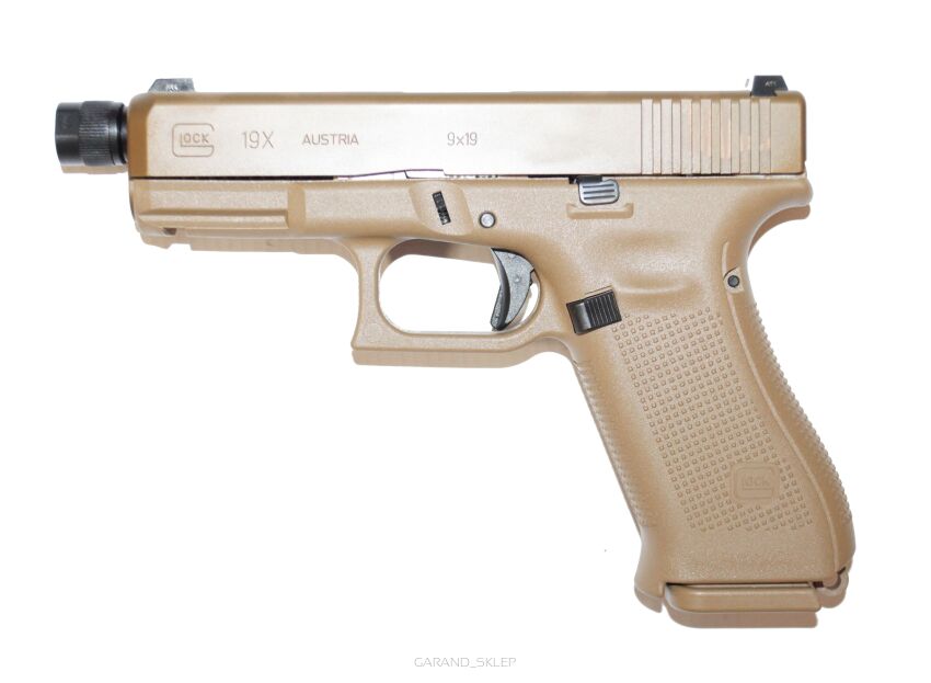 Pistolet GLOCK 19X z gwintem - 9x19mm