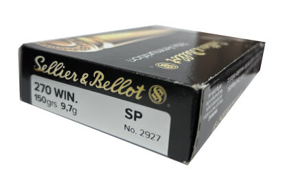 Amunicja Sellier&Bellot 270Win. 150grs/9,7g SP