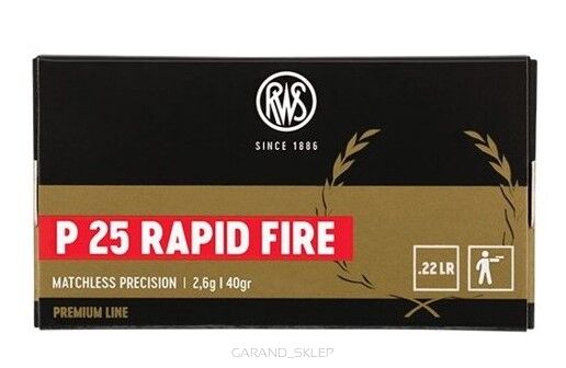 RWS P25 RAPID FIRE .22 lr 