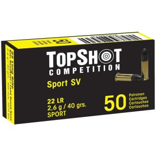 Amunicja TopShot Competition Black, kal. 22LR