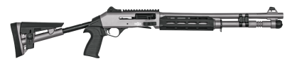 Strzelba samopowtarzalna Hunt Group MX4-002, 5+1, lufa 47cm, M-LOK, Nickel, kal. 12/76