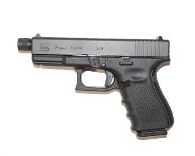 Pistolet GLOCK 19 Gen 4 z gwintem - 9x19 Para