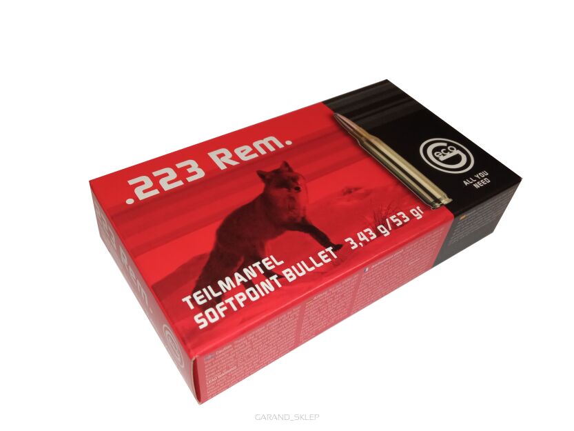 GECO .223 Rem. 3,43g/53gr - Teilmantel Softpoint Bullet