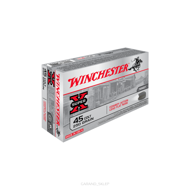 Amunicja Winchester Cowboy Lead 250gr, kal. 45 Colt