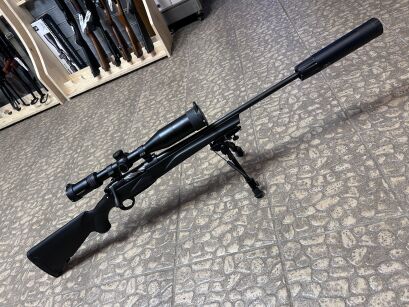 Sztucer FRANCHI HORIZON SYNTETIC, kal. .308Win - 22" używany + luneta + tłumik