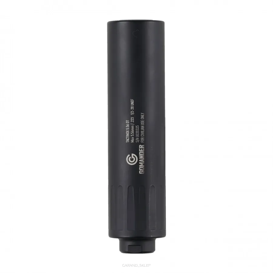 Tłumik Gomander Tactinox 5,56 DT 1/2x28 - Czarny