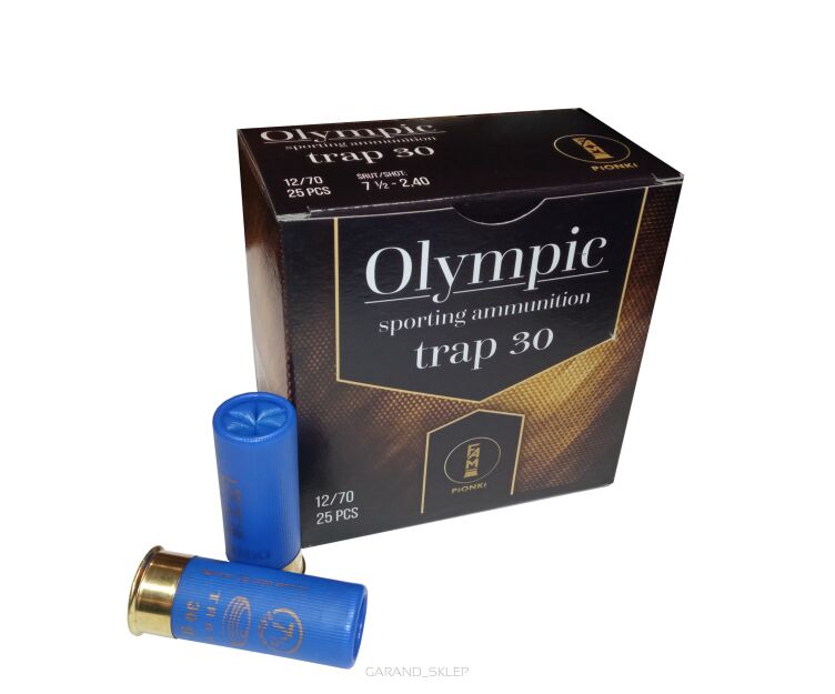 Amunicja Olympic sporting ammunition TRAP 30 12/70 Pionki