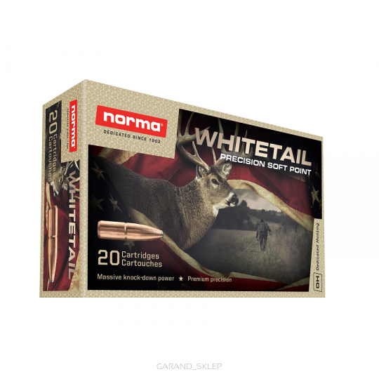 Amunicja NORMA Whitetail SP 18,5G/285gr, kal. 9,3x62