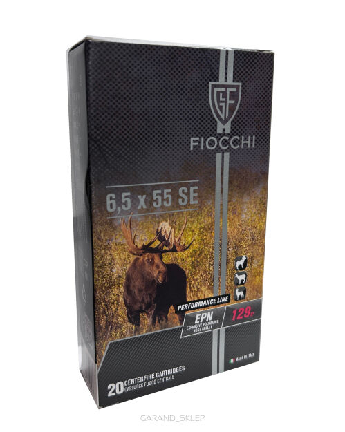 Amunicja Fiocchi 6,5x55 SE EPN 129gr
