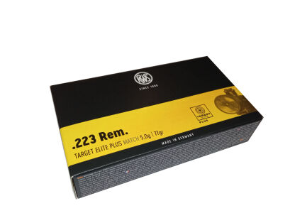 Amunicja RWS .223 Rem. Target Elite Plus Match 5.0g/77gr