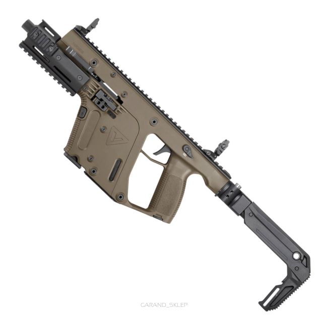 Pistolet KRISS Vector SBR FDE ze składaną kolbą