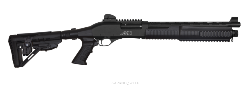 Strzelba pump action Hunt Group XRP-001 Tactical - lufa 37cm, kal. 12/76