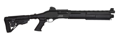 Strzelba pump action Hunt Group XRP-001 Tactical - lufa 37cm, kal. 12/76