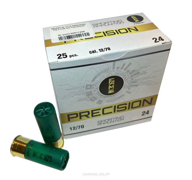 Amunicja 12/70 Precision 24g 9-2,00mm FAM Pionki