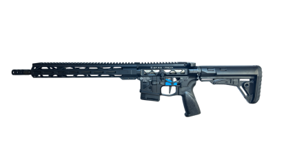 Karabin samopowtarzalny Grand Power GP R15 FREYA-S - lufa 14,5", szkieletowa komora, regulowany spust- trigger box, skok gwintu 1:8, Mil Spec, frezowane aluminium 7075 T6, kal. 223Rem (50050154)