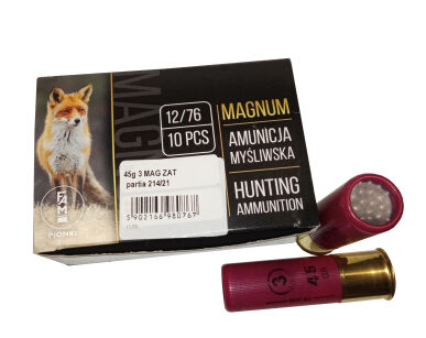 Amunicja MAGNUM 12/76 45g 3 ZAT - Pionki