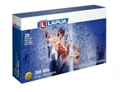 Amunicja LAPUA .308Win MEGA 12g/185gr